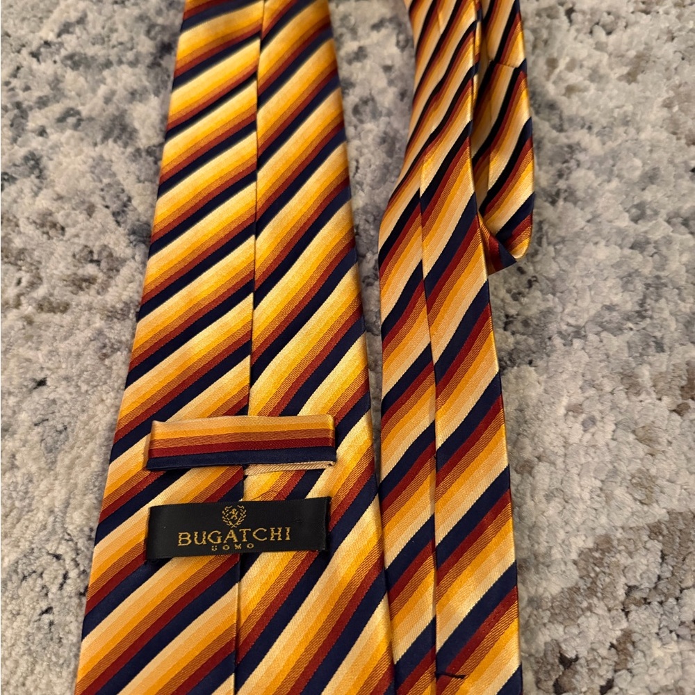 Bugatchi Multicolor Striped Tie - image 2